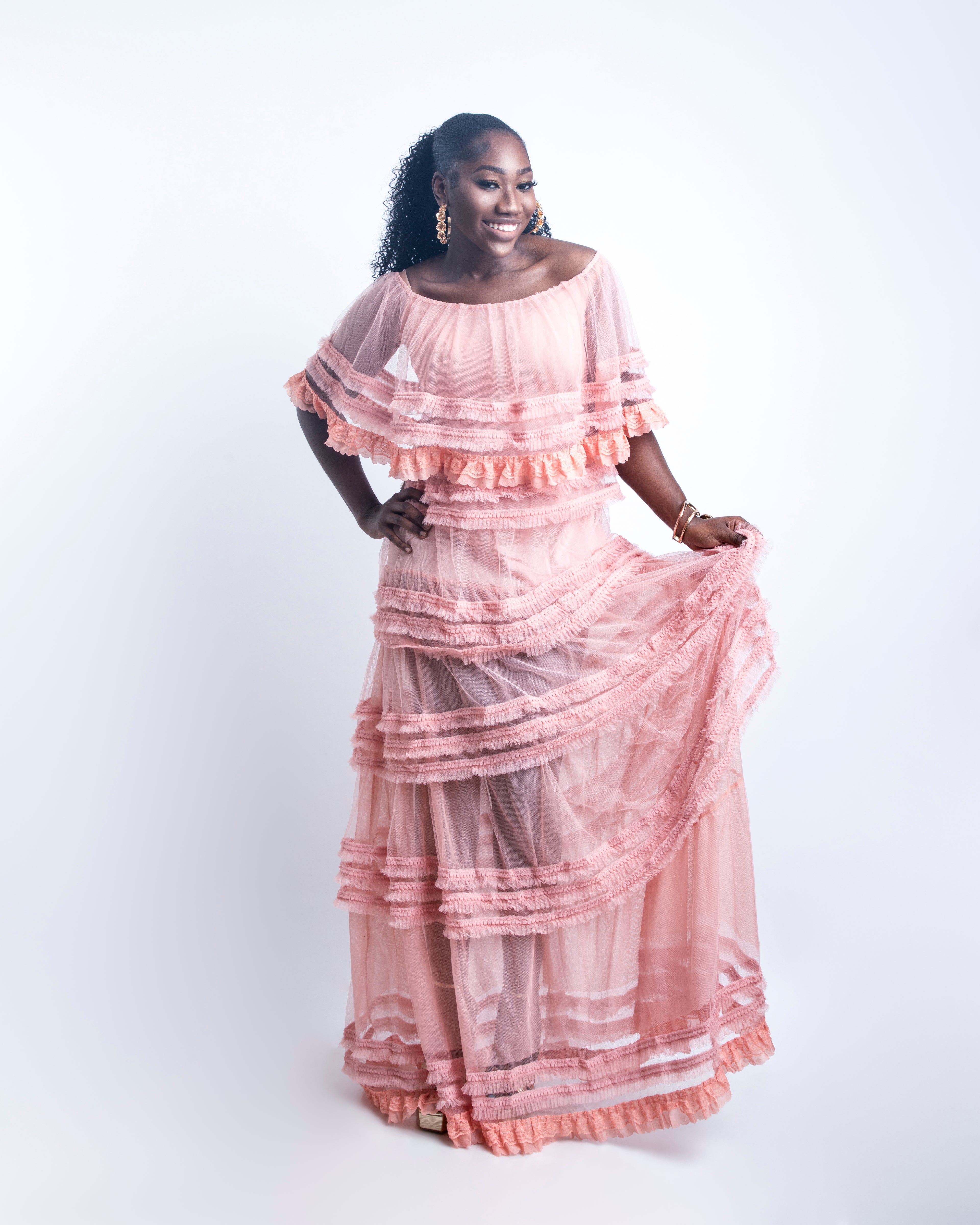 Blush Tides Maxi Dress