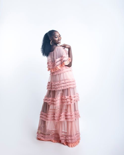 Blush Tides Maxi Dress